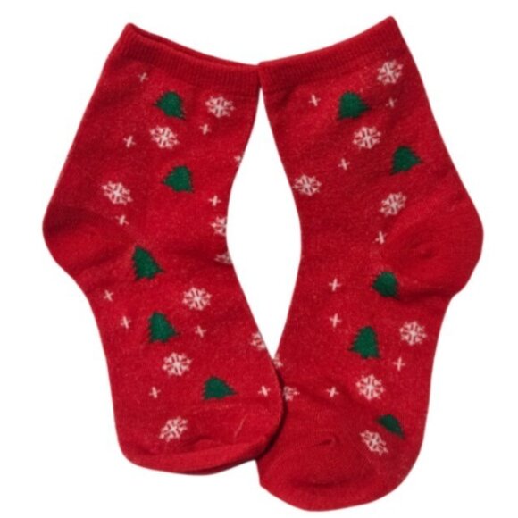 3 Pc. Christmas-Themed Large Gift Bag 1 Pair Socks Plastic Tumbler Gift Set NEW - Picture 15 of 16